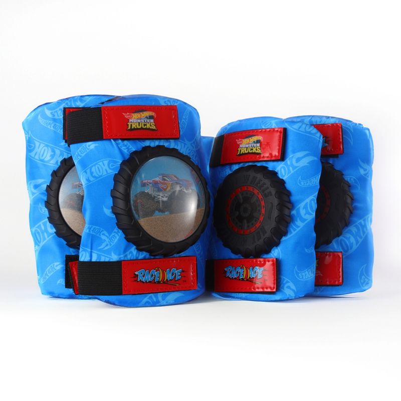 Hot Wheels Elbow and Knee Pads for Kids Protective and Comfortable Outdoor Gear Set for Ages 3+, 1 of 7