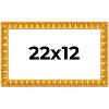 PosterPalooza | 22x12 Bamboo Picture Frame, UV Acrylic, 4 Finishes - Brown, Black, Gold, and Natural - 2 of 4