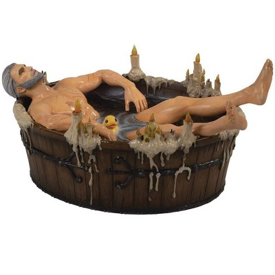 Dark Horse Comics The Witcher III The Wild Hunt | Geralt in Bath Polyresin Statuette