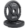 Sapphtopaz Olympic Cast Iron Plate Weight Plates for Barbell, 2-Inch Barbell Plates for Weightlifting and Strength Training in Home & Gym - 2 of 4
