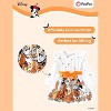 Disney Minnie Mickey Mouse & Friends Halloween Ruffle Sleeve Dress A Line Long Sleeve Toddler Kids Clothes - 3 of 4