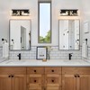 KAISITE 2-Light Matte Acrylic Modern Lighting LED Bathroom Vanity Light - 3 of 4