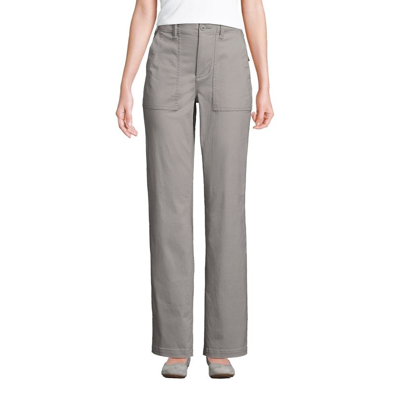 Lands' End Women's High Rise Chino Utility Pants, 1 of 6