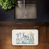 Stupell Industries Pastel Toned Iris Vases Printed Anti-Fatigue Floor Mat, design by Svetlana Aleynikova, 30"x18" - 2 of 4