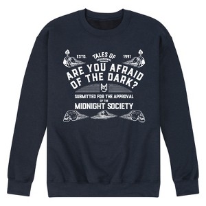 Men's - Are You Afraid of the Dark - Midnight Society Seance Board Graphic Fleece Sweatshirt - 1 of 4