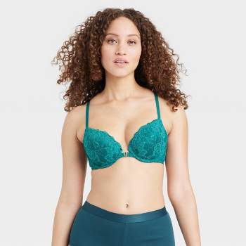 Paramour Women's Peridot Unlined Lace Bra Periwinkle Blue • Price »
