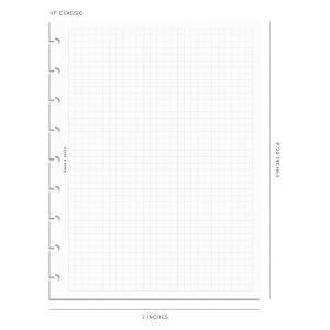 Cloth & Paper A5 Graph Note Planner Inserts - 1 of 4