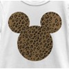 Girl's Disney Mickey Mouse Cheetah Print Silhouette T-Shirt - image 2 of 4