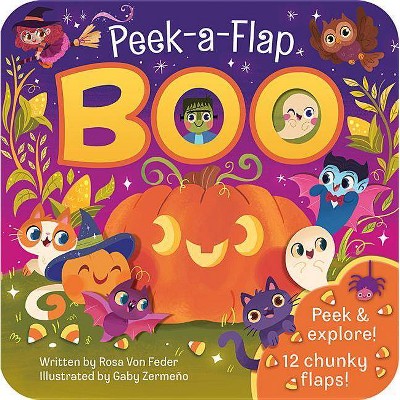 Peek-a-flap Boo (Board Book) (Rosa Vonfeder)