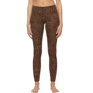 Felina Women's Sueded Athletic Leggings - 1 of 2