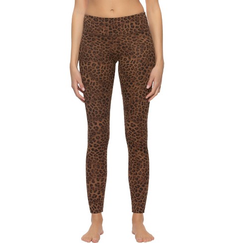 Felina Women's Sueded Athletic Leggings, Slimming Waistband (wild, X-small)  : Target