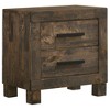 NicBex Nightstand with 2 Drawers,Modern Bedside Table with Unique Design,Side Table for Bedroom,Living Room - 3 of 4