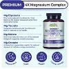 Why Not Natural 4-in-1 Magnesium Complex Supplement - Glycinate, Taurate, Malate, Orotate Blend - 300 mg per Serving, 120 Capsules - 2 of 4