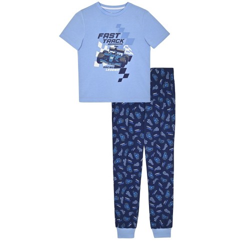 Sleep On It Boys 2-Piece Short-Sleeve Jersey Pajama Pants Set - image 1 of 3