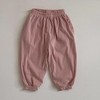 MyKids-USA Children's Summer Unisex Solid Color Thin Breathable Pants Casual Kids Trousers - 3 of 4