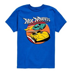 Boys' - Hot Wheels - Fastest Metal Cars in the World Short Sleeve Graphic T-Shirt - 1 of 4