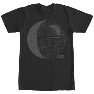 Men's Star Wars Death Star Logo T-Shirt - 1 of 4