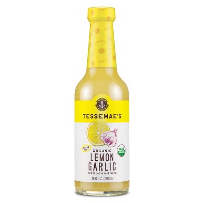 Tessemae's Organic Lemon Garlic Dressing - 10 fl oz