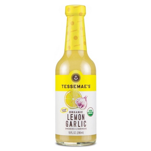 Tessemae's Organic Lemon Garlic Dressing - 10 fl oz - image 1 of 4