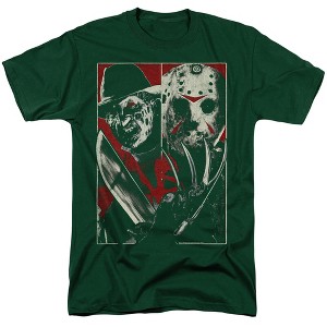 Freddy Vs Jason Vs Adult T-Shirt - 1 of 4