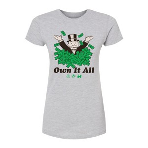 Women's - Monopoly - Own It All Fitted Graphic T-Shirt - 1 of 2