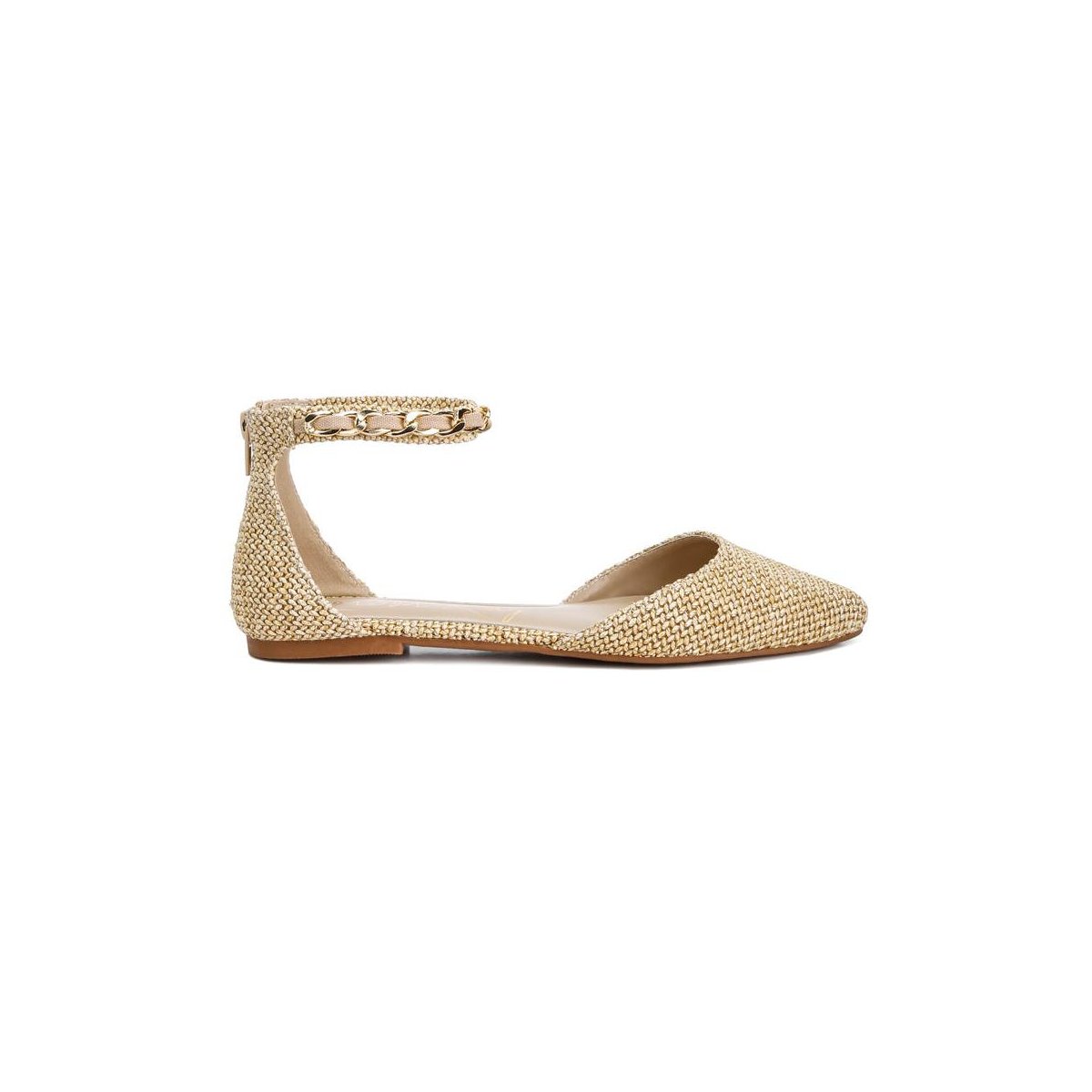Женские сандалии London Rag Womens Buqisi Chain Embellished Flat s Sandals 8 — фото 2