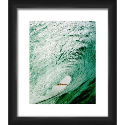 12" x 12" Matted to 2" See Though Picture Framed Black - PTM Images