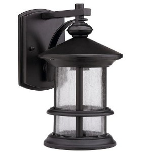 Chloe Lighting Ashley Superiora Transitional 1 Light Rubbed Bronze Outdoor Wall Sconce - 1 of 3