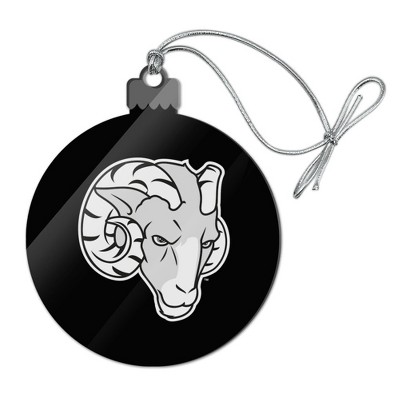 Fordham University Secondary Logo Acrylic Christmas Tree Holiday Ornament