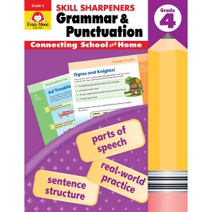 Evan-Moor Educational Publishers Skill Sharpeners: Grammar & Punctuation Activity Book, Grade 4 - 1 of 1