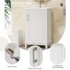 20" Bathroom Vanity with Ceramic Basin, Freestanding Bathroom Storage Cabinet with Soft-Close Door & Ample Storage - ModernLuxe - 3 of 4