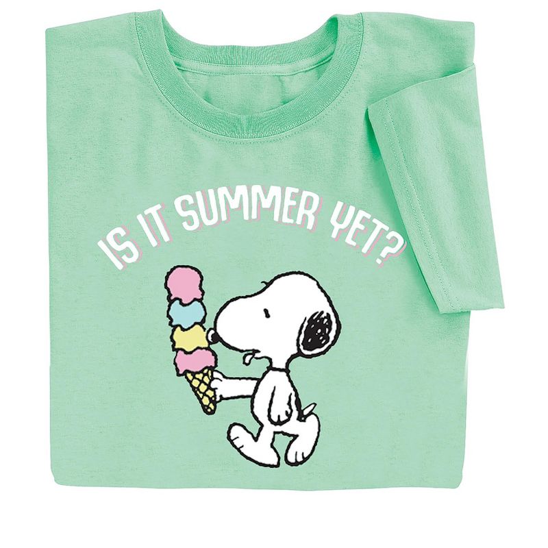 Collections Etc Snoopy Is It Summer Yet Tee, 3 of 5