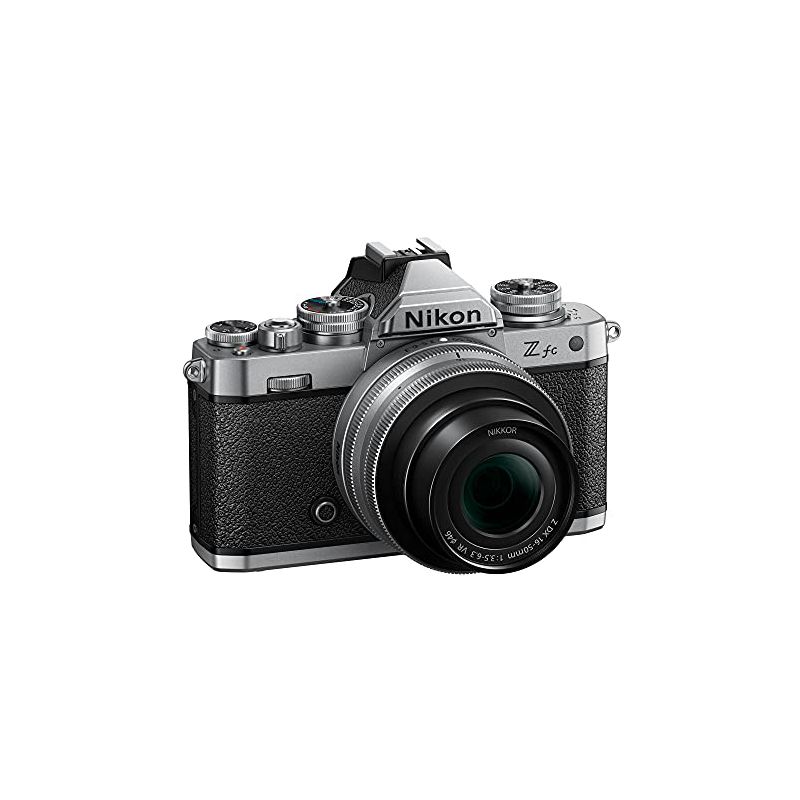Nikon Z fc DX-Format Mirrorless Camera Body w/NIKKOR Z DX 16-50mm f/3.5-6.3 VR - Silver, 4 of 5