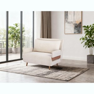 Racxily 3-in-1 Sven Sofa Bed, Upholstered Convertible Sleeper Accent Chair - 1 of 4