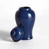 Plum & Post Koa Lidded Mini Ginger Jar - Navy Ceramic - Handcrafted - 3 of 4