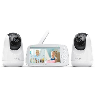 VAVA Split View 5&#34; 720P Video Baby Monitor with 2 Cameras_3