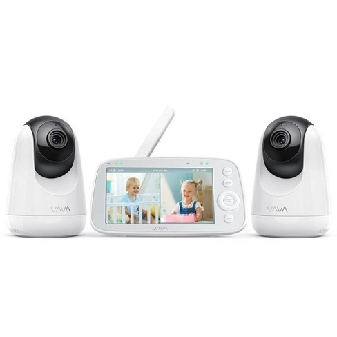 Video baby monitor hot sale with 2 cameras