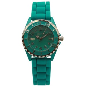 Olivia Pratt Solid Color Silicone Strap Casual Women Watch - 1 of 4