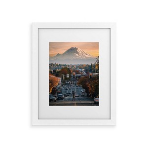 Deny Designs Tristan Zhou Mt Rainier Art Print - 1 of 4