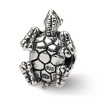 Black Bow Jewelry Sterling Silver Polished Turtle Bead Charm - 2 of 4