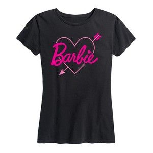 Women's - Barbie - Arrow Heart Logo Short Sleeve Graphic T-Shirt - 1 of 4
