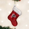 Old World Christmas Blown Glass Ornament for Christmas Tree, Atlanta Falcons Stocking - image 2 of 3