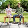 Tangkula 55" Teak Wood Bench 3-Person Backless Seating w/ 880 LBS Weight Capacity - 2 of 4