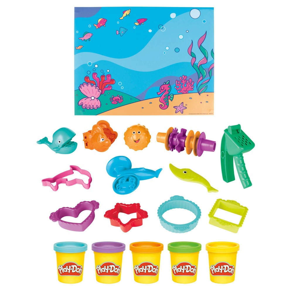 Play-Doh Ocean Friends Toolset - 22pc