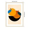 Amanti Art Two Oranges by Kubistika Wood Framed Wall Art Print - 4 of 4