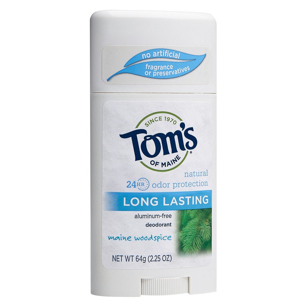 UPC 077326642252 product image for Tom's of Maine Long Lasting Maine Woodspice Natural Deodorant Stick - 2.25oz | upcitemdb.com