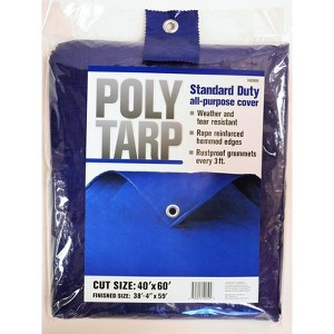 Projex 40 ft. W X 60 ft. L Light Duty Polyethylene Tarp Blue - 1 of 1
