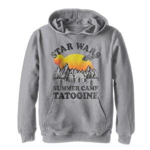 Boy's Star Wars Summer Camp Tatooine Pull Over Hoodie - 1 of 3