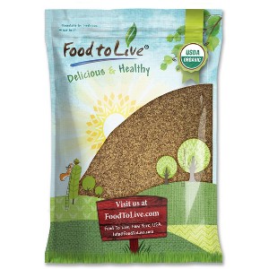 Organic Brown Flaxseed Meal - by Food To Live - 1 of 4
