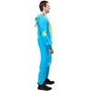 Rubies Adult Blue Monster Hooded Zipsters Costume - 2 of 4